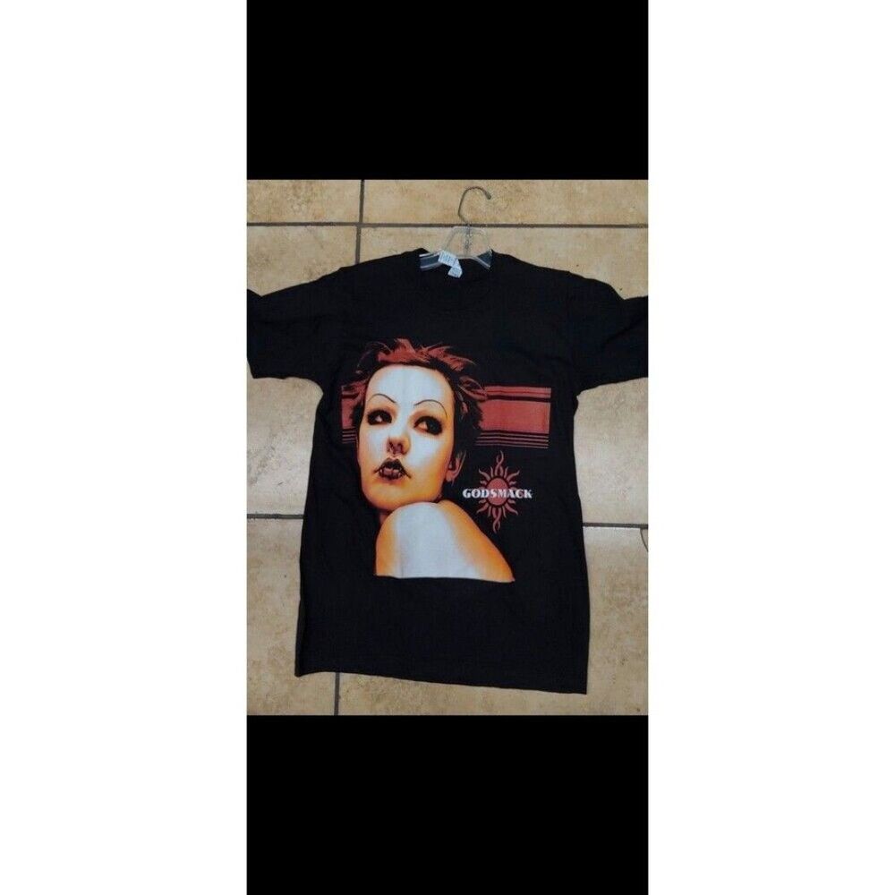RARE GODSMACK ROCK METAL SCREENPRINT ART 100% COTTON TEE XXL